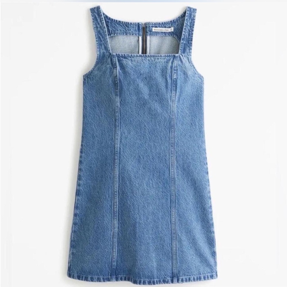 Abercrombie & Fitch Blue Denim Dress